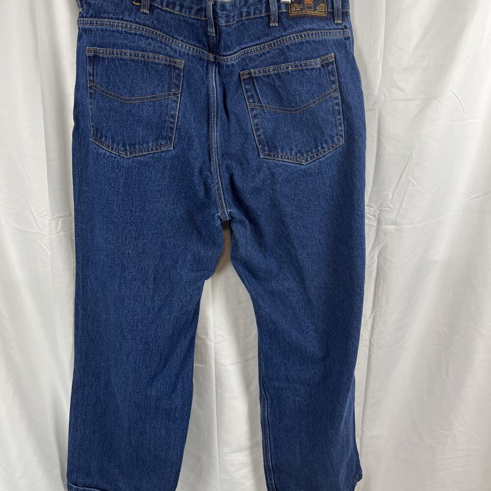 Rivers Jeans Mens 40x31 Blue Denim Loose Fit